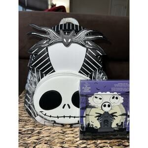 Loungefly The Nightmare Before Christmas Headless Jack Mini Backpack Pin
